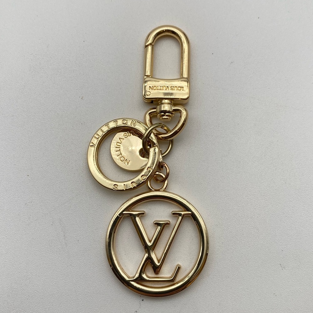 Louis Vuitton Bijou De Sac Et Porte Cles Keychain & Bag Charm Gold Tone